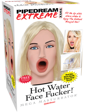 Реалистичный мастурбатор-рот Pipedream Hot Water Face Fucker! Blonde