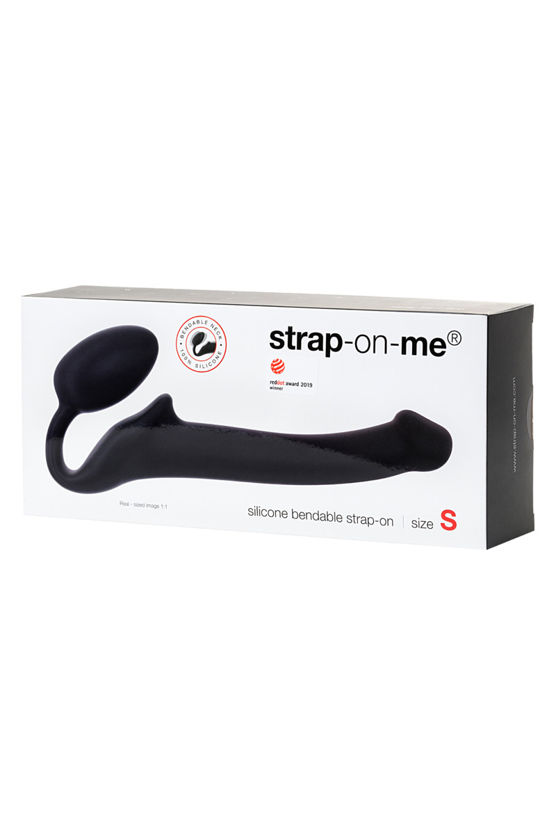 Безремневой страпон Strap-on-me S, черный – купить по цене 6 414 ₽ в shpi-vi.ru