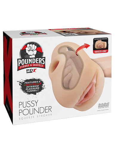 Мастурбатор-вагина Pussy Pounder