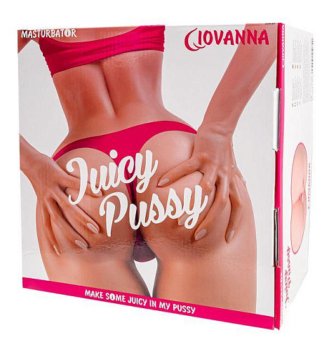 Реалистичный мастурбатор-полуторс Toyfa Juicy Pussy Giovanna