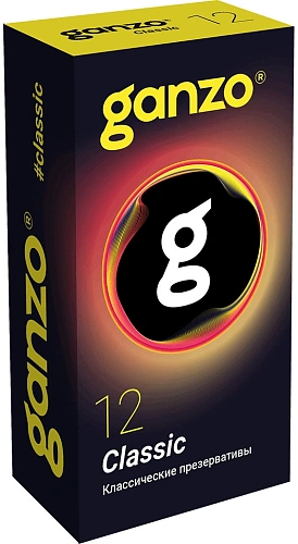 Классические презервативы Ganzo Classic, 12&nbsp;шт