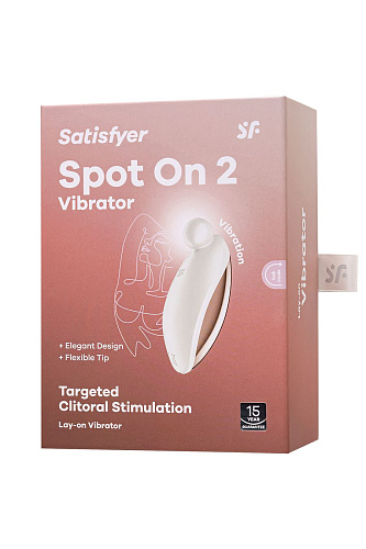 Вибростимулятор Satisfyer Spot On 2, белый