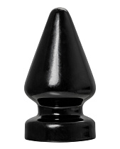 Пробка для анального фистинга Popo Pleasure Draco B, диам. 11.5 см, черная