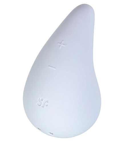 Клиторальный мини-вибратор Satisfyer Dew Drop, голубой