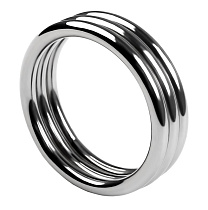 Металлическое эрекционное кольцо Toyfa Metal, диам. 5 см