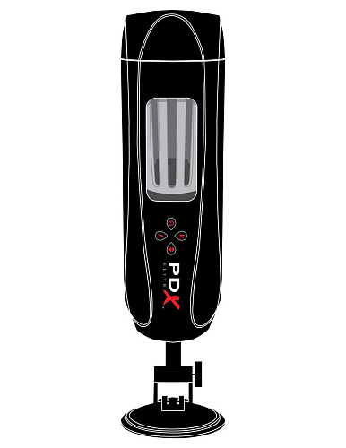 Автоматический мастурбатор с функцией вращения и голосовым сопровождением PDX Elite Milker 2