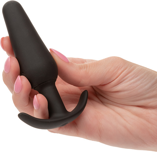 Анальная вибропробка Vibrating Slim Plug