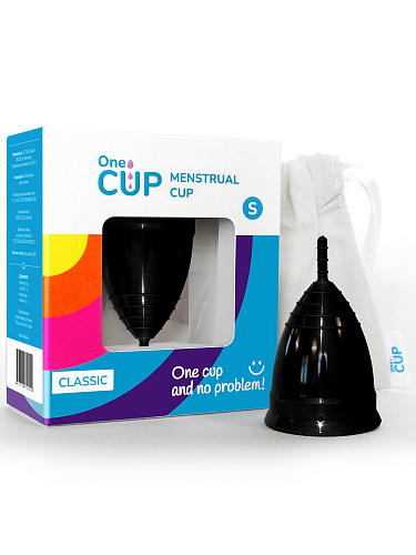 Менструальная чаша OneCUP Classic размер S, черная