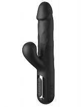 Вибратор-кролик с тройной стимуляцией Sonix Silicone Thruster