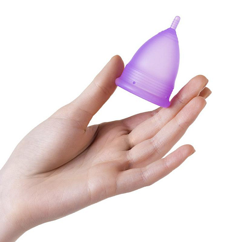 Менструальная чаша Eromantica размер L, фиолетовая