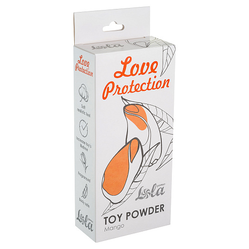 Пудра для секс-игрушек Lola Protection Манго, 30 г