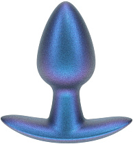 Силиконовая анальная пробка Shots, S, синяя