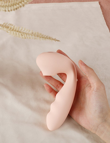 Вакуумный вибростимулятор BeYourLover Tara с&nbsp;подогревом и&nbsp;ДУ