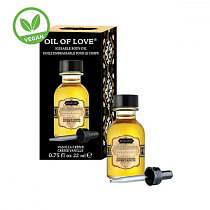 Согревающее масло для орального секса KamaSutra Oil of Love Ванильный крем, 22 мл