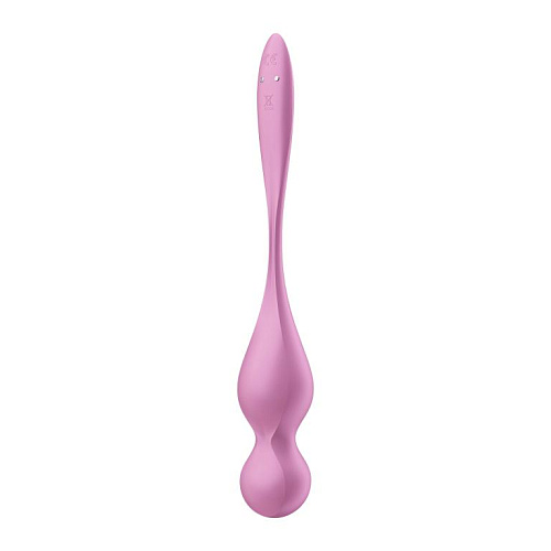 Вагинальные виброшарики с ДУ Satisfyer Love Birds 1, розовые