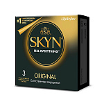 Классические презервативы из синтетического латекса Skyn Original, 3 шт
