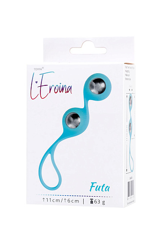Вагинальные шарики Futa, голубые