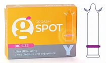 Увеличенная стимулирующая насадка с усиками Sitabella G-Spot Y BIG SIZE, 1 шт