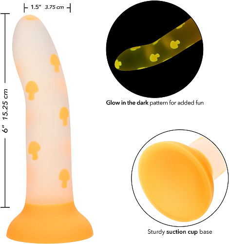Светящийся фаллос Glow Stick Mushroom