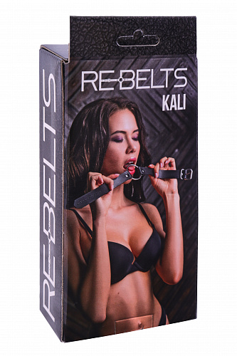 Кожаный чокер с крупным кольцом Rebelts Kali