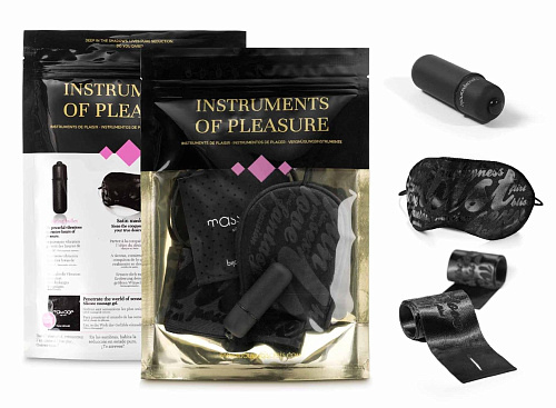 БДСМ-набор Bijoux Indiscrets Instruments of Pleasure, фиолетовый