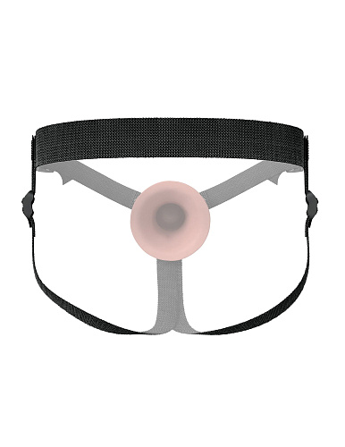 Полый страпон на ремнях X-Tensions Elite, 22.9 см