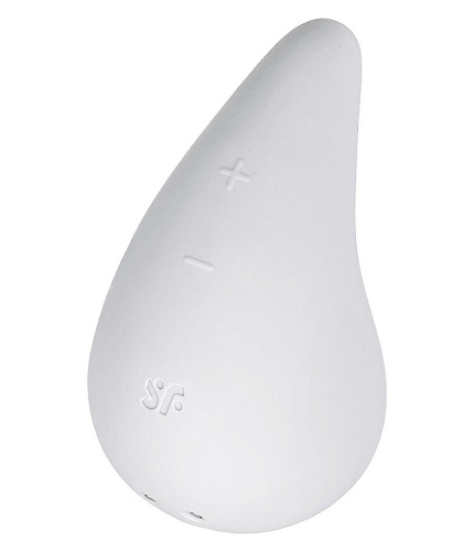 Клиторальный мини-вибратор Satisfyer Dew Drop, белый