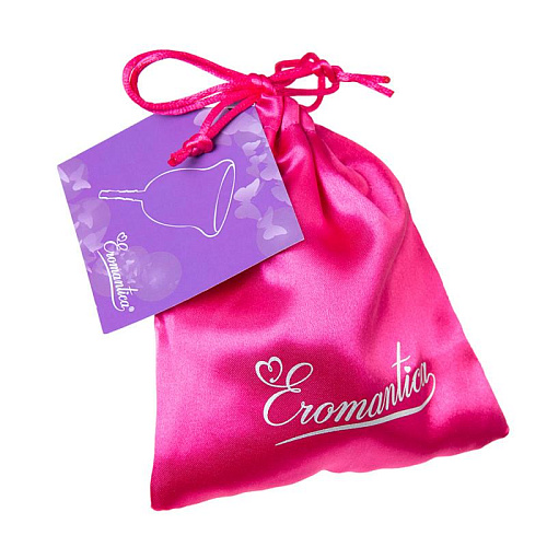 Менструальная чаша Eromantica размер S, фиолетовая