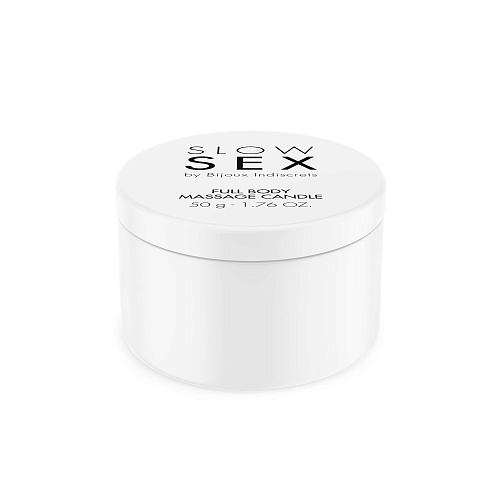 Массажная свеча Bijoux Indiscrets Slow Sex, 50 г