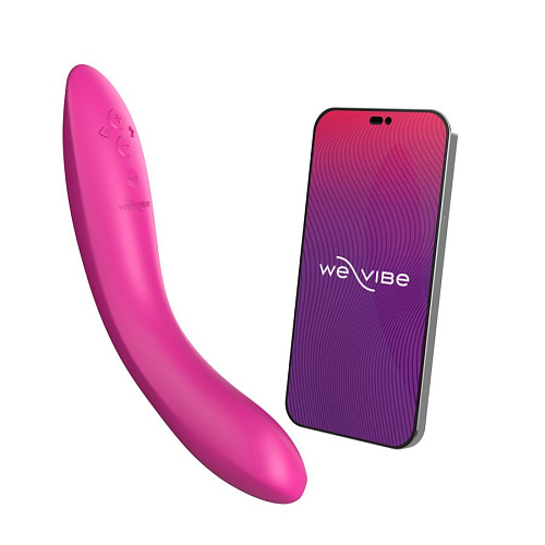 Вибростимулятор с ДУ We-Vibe Rave 2, розовый