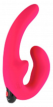Безремневой страпон с вибрацией Fun Factory ShareVibe, розовый