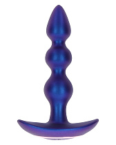 Анальная виброелочка с ДУ Toy Joy The Bold Beaded Vibro Anal Plug