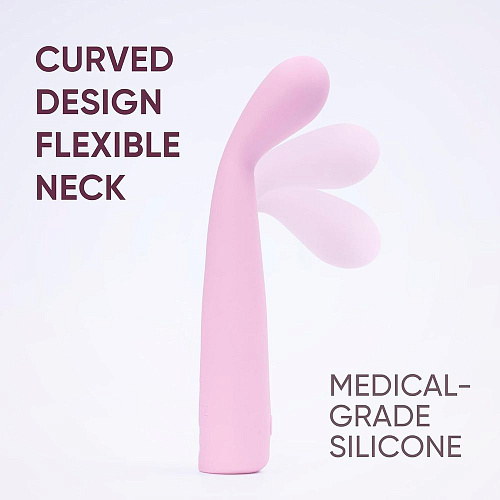 Вибратор для G&nbsp;точки Selove TouchBend, розовый