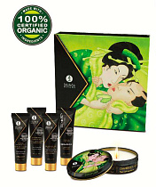 Подарочный набор интимной косметики Shunga Geisha's Secret Зеленый чай
