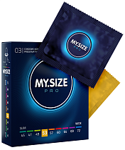 Классические презервативы MY.SIZE PRO 53*178 (3 шт)