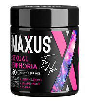 Возбуждающие капсулы для женщин MAXUS Sexual Euphoria for her, 60 шт