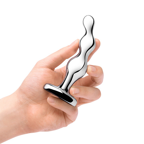 Стальной анальный стимулятор Stainless Steel Anal Beads