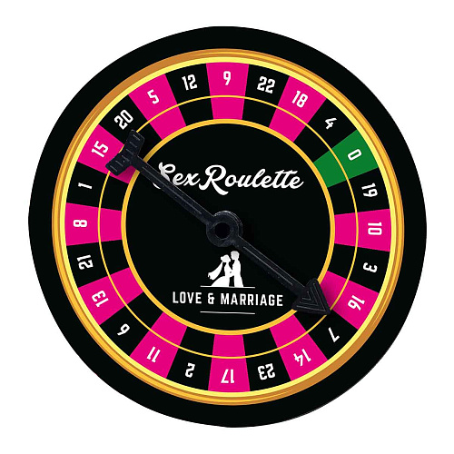 Настольная игра для двоих Sex Roulette Love & Marriage