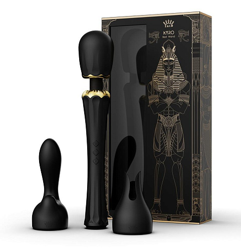 Вибромассажер для клитора Zalo Kyro, черный