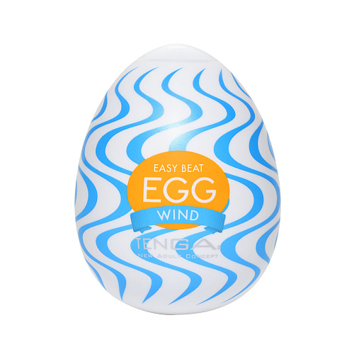 Мини-мастурбатор яйцо Tenga Egg Wonder Wind