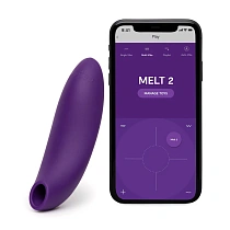 Стимулятор с ДУ We-Vibe Melt 2, фиолетовый