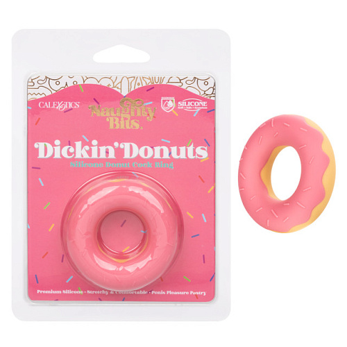 Эрекционное кольцо CalExotics Dickin’ Donuts Silicone Donut Cock Ring