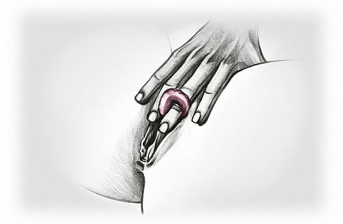 Вибратор на палец Gvibe Gring, розовый
