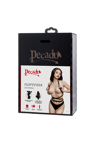 Женская портупея Pecado BDSM Осанка, One Size