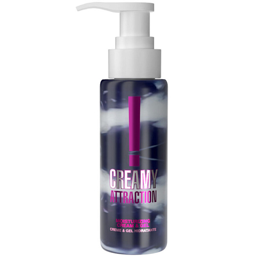 Увлажняющий крем-гель для тела Creamy Attraction с ароматом ежевики, 100 мл
