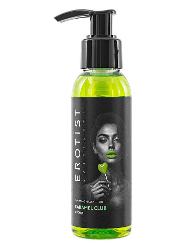 Разогревающее массажное масло Caramel Club Дюшес, 100 мл