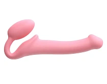 Гибкий страпон Strap-on-me Semi-Realiste BENDABLE ROSE, XL