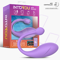 Интерактивное виброяйцо с ДУ IntoYou Bulby, сиреневое