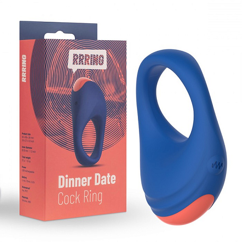 Эрекционное виброкольцо FeelzToys RRRing Dinner Date