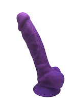 Реалистичный фаллоимитатор на присоске Adrien Lastic SileXD Model 1, фиолетовый